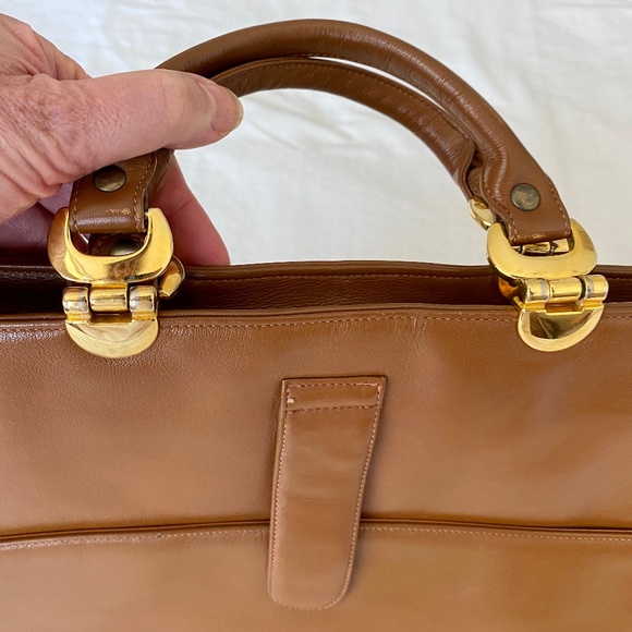Susan Gail Briefcase  Vintage Calf Skin  1970's - Picture 2 of 5